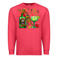 Mexican Tequila Margarita And Maracas Premium Sweatshirt | Teevron