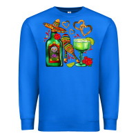 True Royal mexican tequila margarita and maracas Premium Sweatshirt - AdoDesignShop