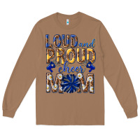 Toasted Coconut loud and proud cheer mom Long Sleeve Tee - texasbilliewilder