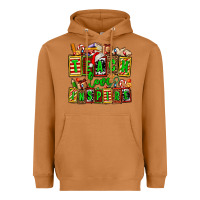 Meerkat teach love inspire with Christmas and teacher elements Heavyweight Hoodie - AdoDesignShop