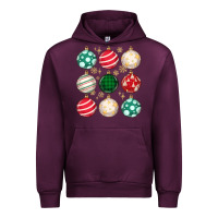 Mauve Wine Christmas Urban Hoodie - MaliasSmallBusiness