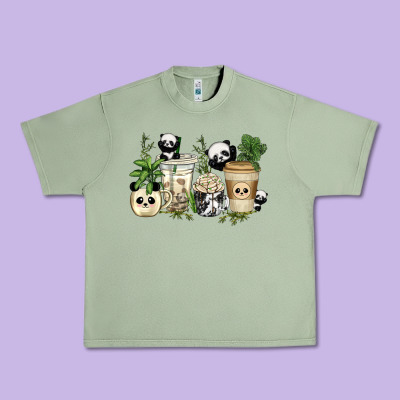 Urban Heavy Tee panda coffee cups