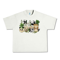 Pistachio panda coffee cups Urban Heavy Tee - texasbilliewilder