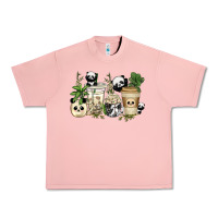 Salmon panda coffee cups Urban Heavy Tee - texasbilliewilder
