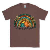 Chestnut happy fall y'all rainbow Classic Tee - RanaPortraitStore