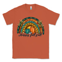Copper happy fall y'all rainbow Classic Tee - RanaPortraitStore