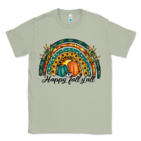 Matcha happy fall y'all rainbow Classic Tee - RanaPortraitStore