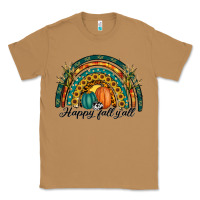 Toasted Coconut happy fall y'all rainbow Classic Tee - RanaPortraitStore