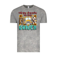 Cloud Rock early rising always smiling safe driving bus drive Vintage Tee - MaliasSmallBusiness