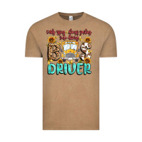 Vintage Coffee early rising always smiling safe driving bus drive Vintage Tee - MaliasSmallBusiness