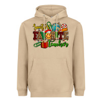 Mushroom santa's favorite teacher Heavyweight Hoodie - AdoDesignShop