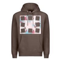 Coffee add your text photo collage life Premium Hoodie - MaliasSmallBusiness