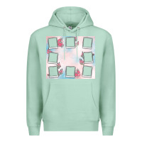 Seafoam add your text photo collage life Premium Hoodie - MaliasSmallBusiness
