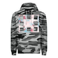 Slate Camo add your text photo collage life Premium Hoodie - MaliasSmallBusiness