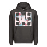 Smoke add your text photo collage life Premium Hoodie - MaliasSmallBusiness