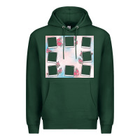 Sports Green add your text photo collage life Premium Hoodie - MaliasSmallBusiness