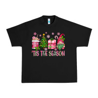 Black pink christmas 'tis the season gnome Urban Heavy Tee - Zillion Design Studio