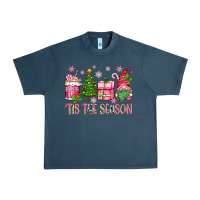 Pink Christmas 'tis The Season Gnome Urban Heavy Tee | Teevron