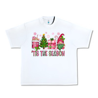 White pink christmas 'tis the season gnome Urban Heavy Tee - Zillion Design Studio