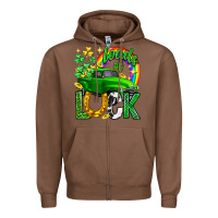 Chestnut Loads of luck truck st. patricks day Zipper Hoodie - Neo Western