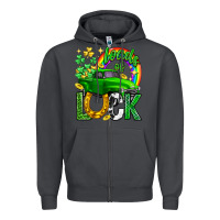 Smoke Loads of luck truck st. patricks day Zipper Hoodie - Neo Western