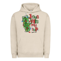 Pigment French Oak jesus fills my cup psalm 25 5 Urban Hoodie - MaliasSmallBusiness