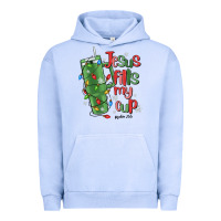 Pigment Grape Ice jesus fills my cup psalm 25 5 Urban Hoodie - MaliasSmallBusiness
