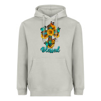 Moon Dust cross with butterfly blessed Heavyweight Hoodie - BundleAndBundleShop