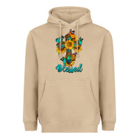 Mushroom cross with butterfly blessed Heavyweight Hoodie - BundleAndBundleShop