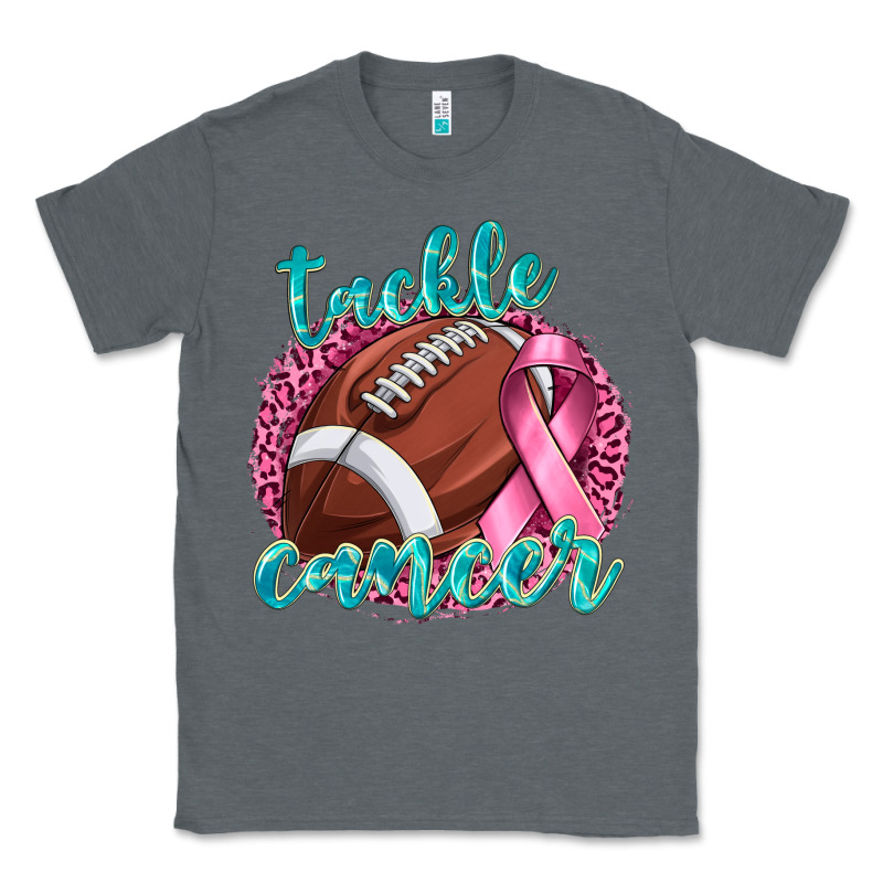 Tackle Cancer Football Classic Tee by texasbilliewilder | Teevron