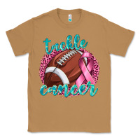 Toasted Coconut Tackle Cancer Football Classic Tee - texasbilliewilder