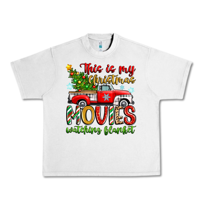 This Is My Christmas Movies Watching Blanket Urban Heavy Tee by Zillion Design Studio | Teevron