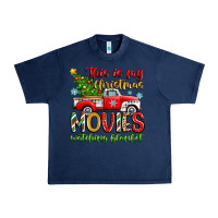 Navy this is my christmas movies watching blanket Urban Heavy Tee - Zillion Design Studio