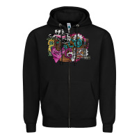 Black cowgirl2 Zipper Hoodie - SublimationCraftShop
