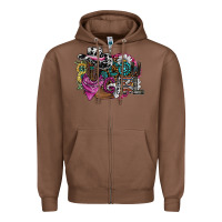 Chestnut cowgirl2 Zipper Hoodie - SublimationCraftShop