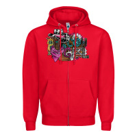 Red cowgirl2 Zipper Hoodie - SublimationCraftShop
