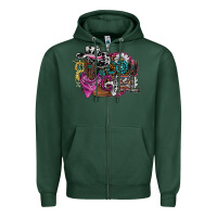 Sports Green cowgirl2 Zipper Hoodie - SublimationCraftShop