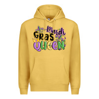 Antique Gold mardi gras queen Premium Hoodie - MaliasSmallBusiness