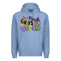 Colony Blue mardi gras queen Premium Hoodie - MaliasSmallBusiness