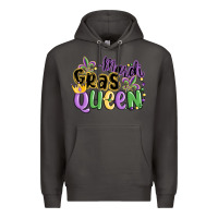 Smoke mardi gras queen Premium Hoodie - MaliasSmallBusiness