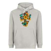 Moon Dust cross with butterfly Heavyweight Hoodie - BundleAndBundleShop