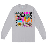 Moon Dust mama gemstone sunflower Long Sleeve Tee - texasbilliewilder
