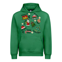 Emerald Merry Christmas Urban Hoodie - MaliasSmallBusiness
