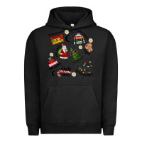 Pigment Black Merry Christmas Urban Hoodie - MaliasSmallBusiness