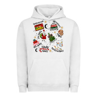 Pigment Lunar Rock Merry Christmas Urban Hoodie - MaliasSmallBusiness