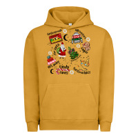 Pigment Peanut Butter Merry Christmas Urban Hoodie - MaliasSmallBusiness