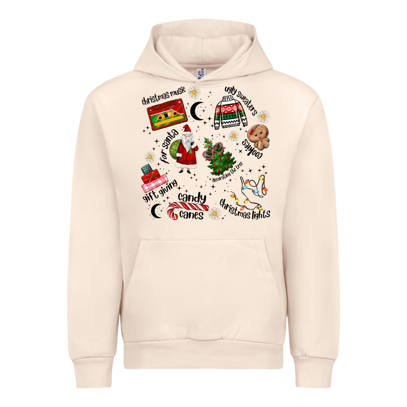 Merry Christmas Urban Hoodie by MaliasSmallBusiness | Teevron