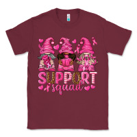 Burgundy Support Squad with Gnomes Classic Tee - texasbilliewilder