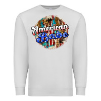 Dove Grey american babe Premium Sweatshirt - JahusDesignShop