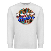Oatmeal Heather american babe Premium Sweatshirt - JahusDesignShop